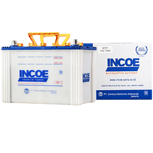 Produk aki mobil Incoe